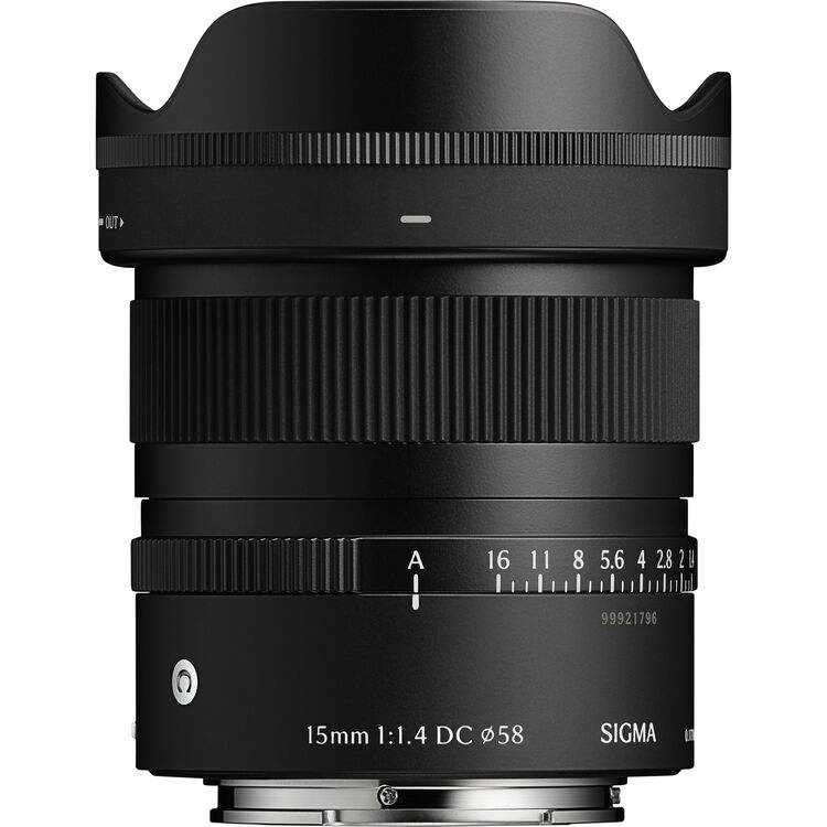 Sigma-15mm-f1.4-DC-Contemporary-Lens-Sony-E Sigma 15mm f1.4 DC Contemporary Lens (Sony E) - Image 1