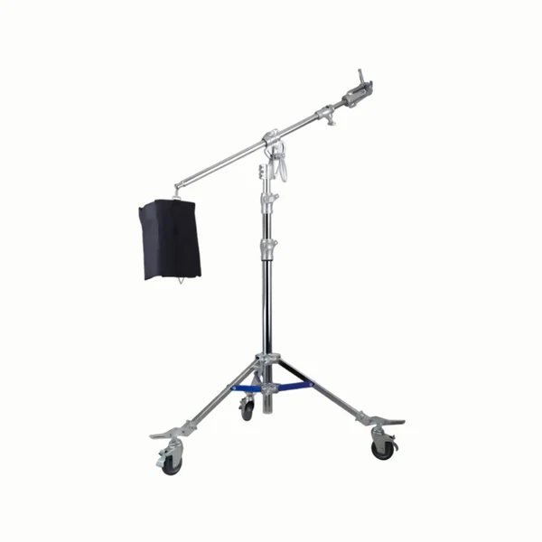 Dearkol DM-8 Heavy Duty Adjustable Boom Arm Light Stand II Dearkol DM-8 Heavy Duty Adjustable Boom Arm Light Stand with Castor Wheels & Counterweight Sandbag - Image 1