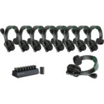 Hollyland Solidcom SE Pro 9S 9 Person Full-Duplex Single-Ear Headset Intercom System