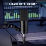 FIFINE XLR Condenser Microphone K669C Black