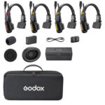 Godox SkyTalk Air 4S 4 Person Full-Duplex Wireless Intercom Headset System