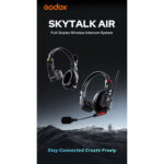 Godox SkyTalk Air 4S 4 Person Full-Duplex Wireless Intercom Headset System - Image 3