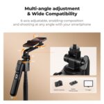 K&F CONCEPT Auto Face Tracking Tripod X106 - Image 6