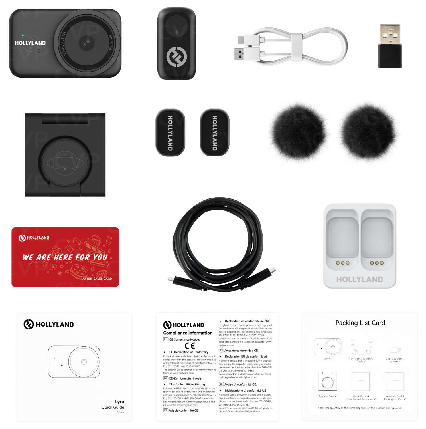 Hollyland Lyra 4K UHD Webcam Combo with Lark A1 TX Hollyland Lyra 4K UHD Webcam Combo with Lark A1 TX - Image 1
