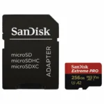 SanDisk Extreme Pro MicroSDXC UHS-I 256GB + Adapter