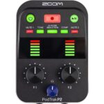 Zoom PodTrak P2 Dual USB Mic Recorder for Podcasters - Image 2