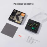 K&F 3-in-1 Filter Kit for Insta360 Luna Ultra Action Camera (CPL+1/4 Black Mist+Variable ND2-32) - Image 6