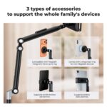 K&F CONCEPT Universal Floor Tablet Stand and Phone Holder - Image 5